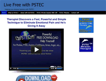 Tablet Screenshot of livefreewithpstec.com